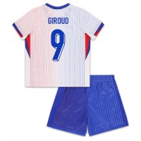 Maglia Calcio Francia Olivier Giroud #9 Seconda Divisa Bambino Europei 2024 Manica Corta (+ pantaloncini)